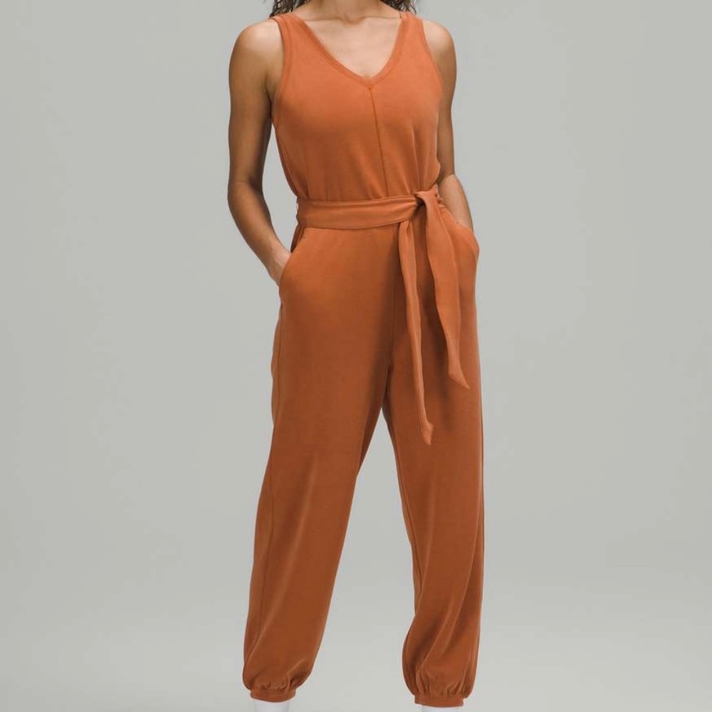 Lulu lemon ease of it all V-neck jumpsuit